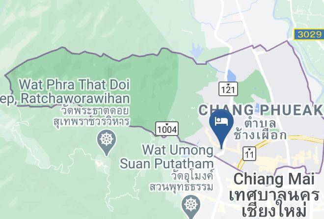 Amphoe Mueang Chiang Mai - Bed Changkian Hotel Maps