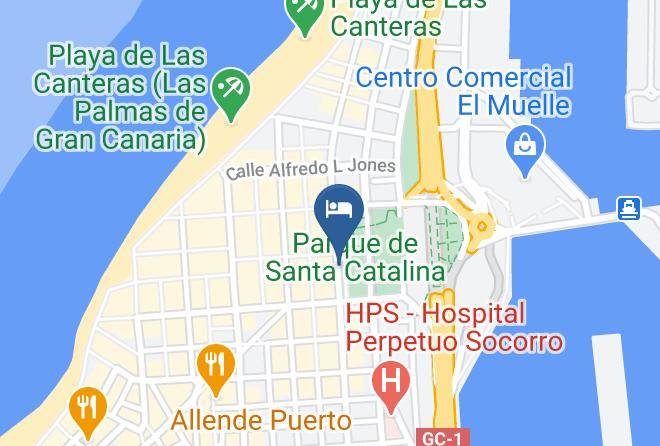 Las Palmas - Bed & Chic Las Palmas Maps