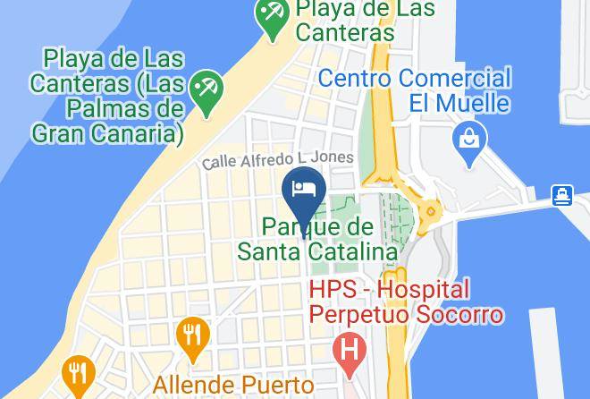 Las Palmas - Hotel Boutique Bedandchic Maps