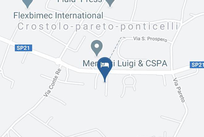 Reggio Emilia - Bed & Cooking Ca' Beneventi Albinea Maps