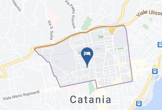 Catania - Bed E Bike Borgo Maps