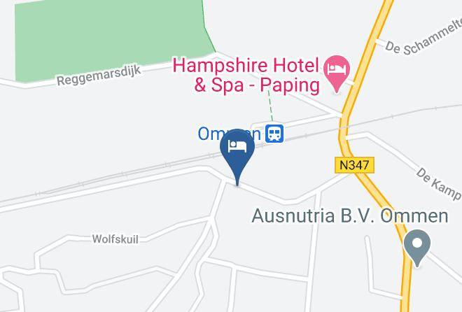 Gemeente Ommen - Bed En Breakfast De Bosrand Maps