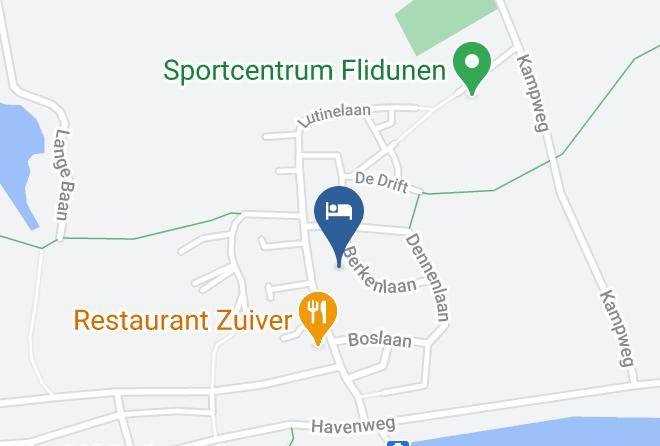 Vlieland - Bed En Breakfast De Getijden Maps