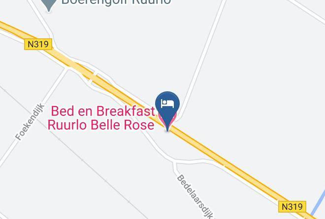 Bed En Breakfast Ruurlo Belle Rose Map