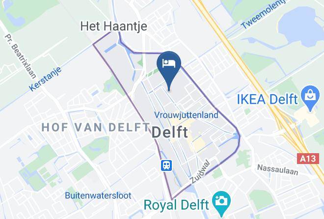 Delft - Bed En Breakfast Swaenenryck Maps