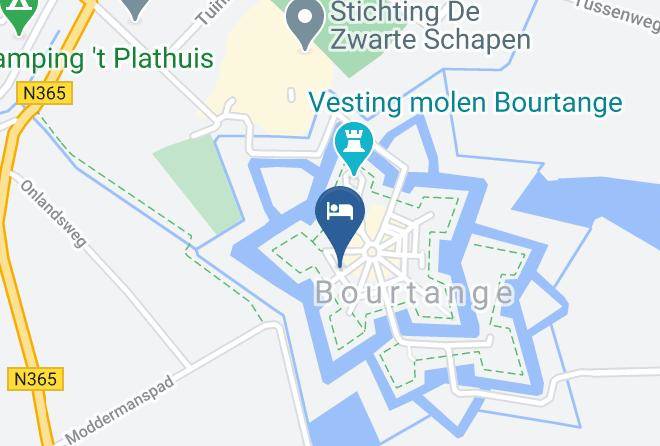 Westerwolde - Bed En Breakfast Vesting Bourtange Maps