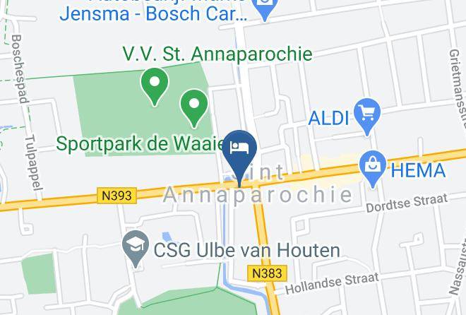 Waadhoeke - Bed En Brochje De Kaai Maps