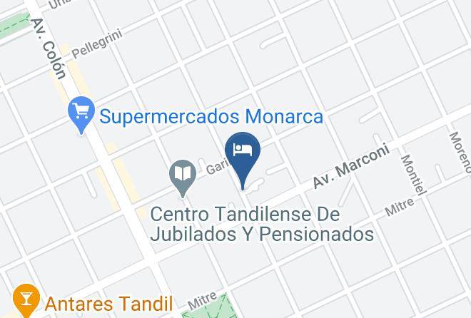 Tandil Partido - Bed For Day Maps
