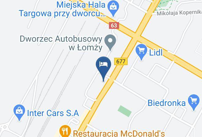 Lomza - Bed For You Maps