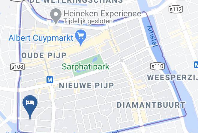 Amsterdam - Bed In Amsterdam Maps