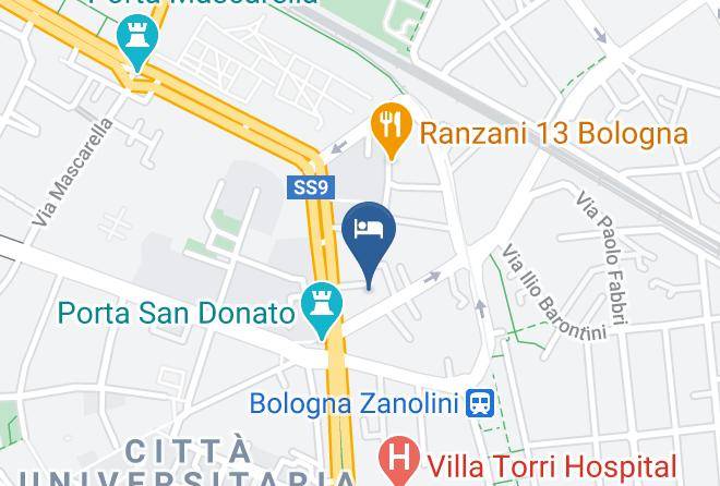 Bologna - Bed In Bo Porta San Donato Maps