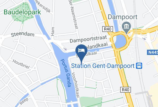 East Flanders - Bed In Gent Maps