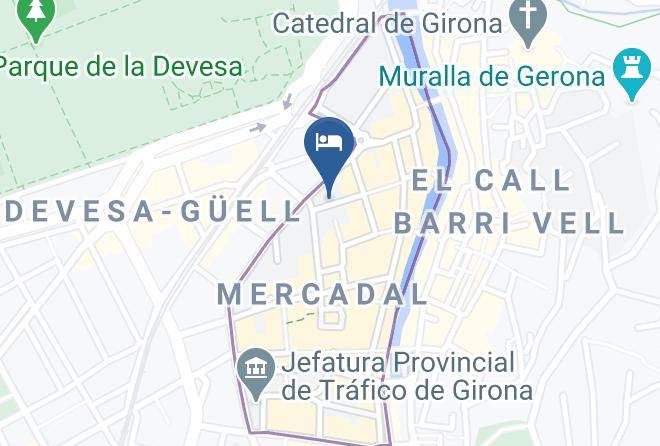 Girona - Bed In Girona Bed And Breakfast Maps