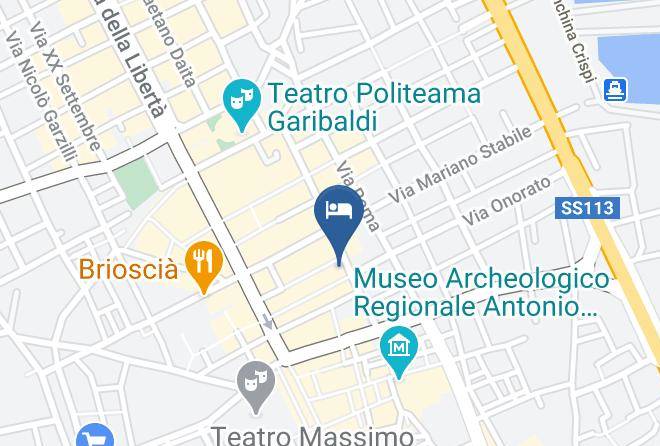 Palermo - Bed In Spa Maps
