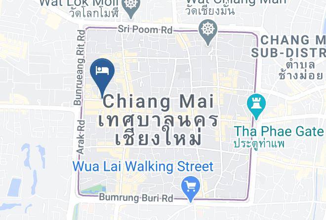 Amphoe Mueang Chiang Mai - Bed In Town Maps