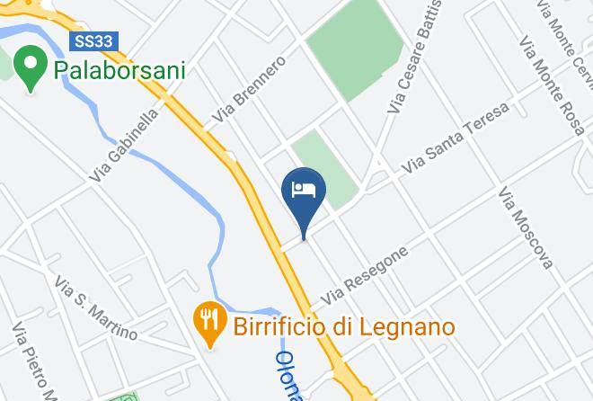 Milan - Bed Legnano Maps