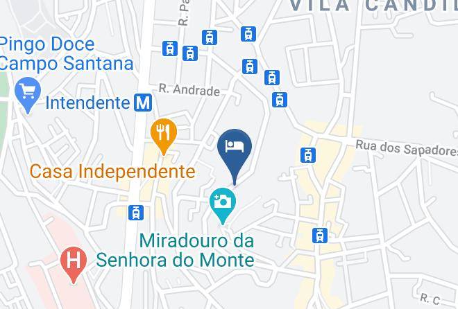 Lisbon - Bed Lisbon Graca Maps