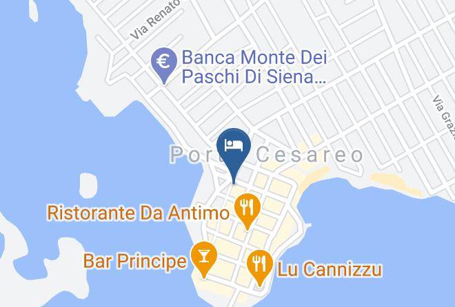 Lecce - Bed Lungomareponente Maps