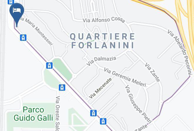 Bed Milano Linate B&b Map