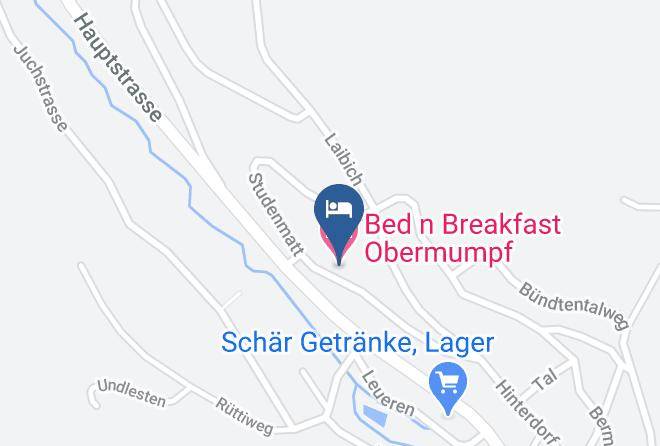Rheinfelden - Bed N Breakfast Obermumpf Maps