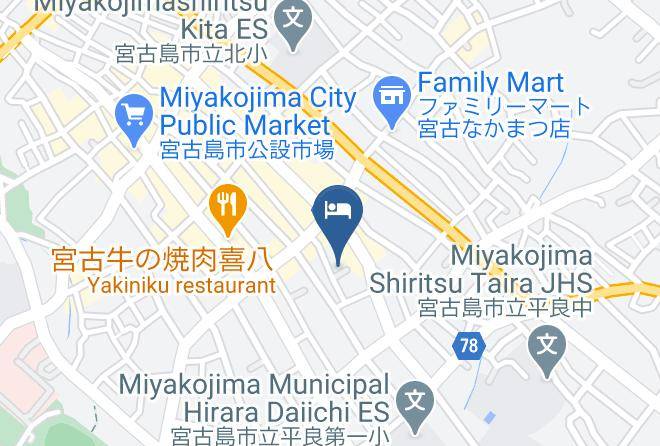 Miyakojima City - Bed Yona Pahare Maps