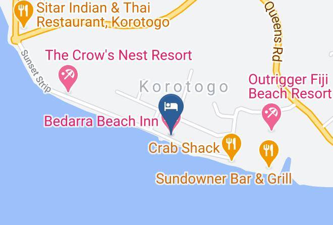 Nadroga Navosa - Bedarra Beach Inn Maps