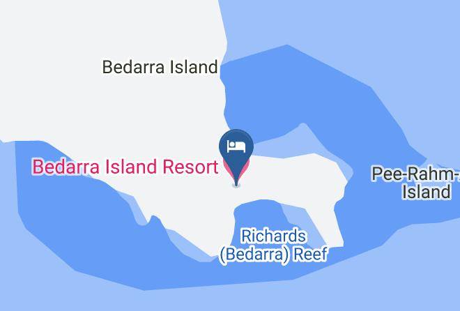 Cassowary Coast - Bedarra Island Resort Maps