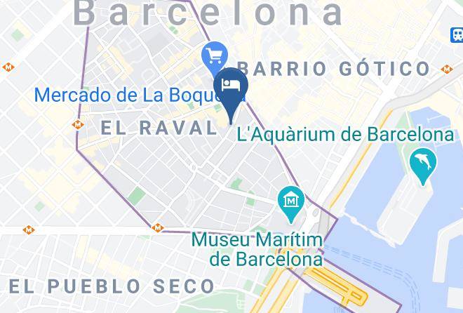 Barcelona - Bed&bcn Rambla Maps