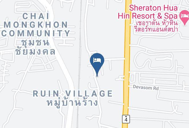 Amphoe Cha Am - Bedberry Resort Maps