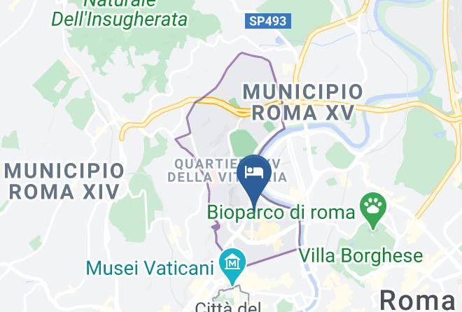 Rome - Bed&bikerome Studios Maps