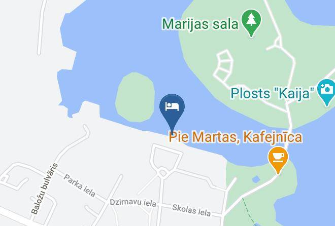 Aluksne - Bed&boat Maps