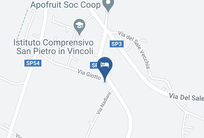 Ravenna - Bed&breakfast Agliofata Maps