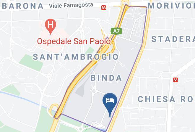 Milan - Bed&breakfast Bbking My Home Navigli Maps