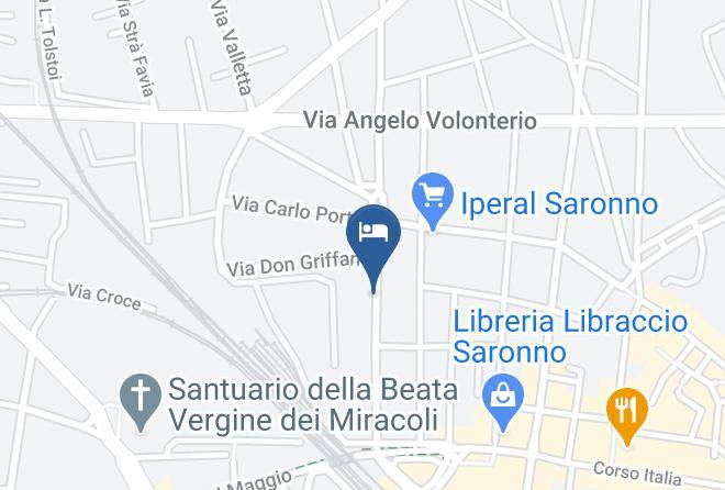 Varese - Bed&breakfast Bbking Saronno Maps