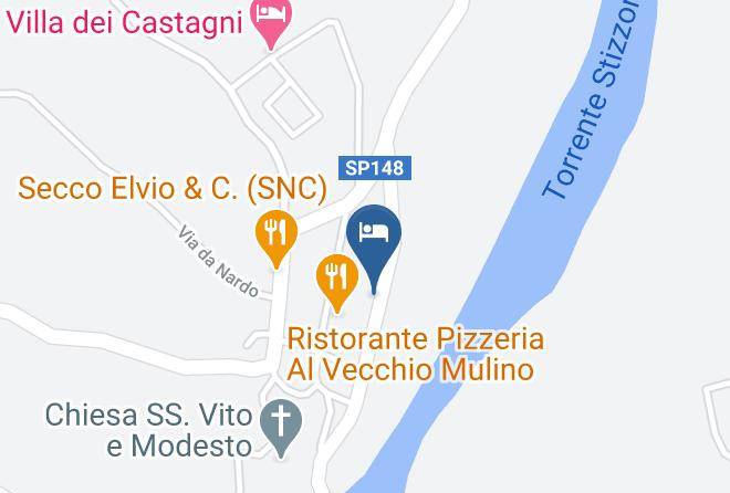 Belluno - Bed&breakfast Bhakti Marga Maps