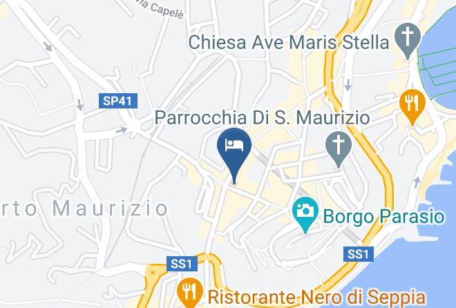 Imperia - Bed&breakfast Ca Del Vescovo Maps