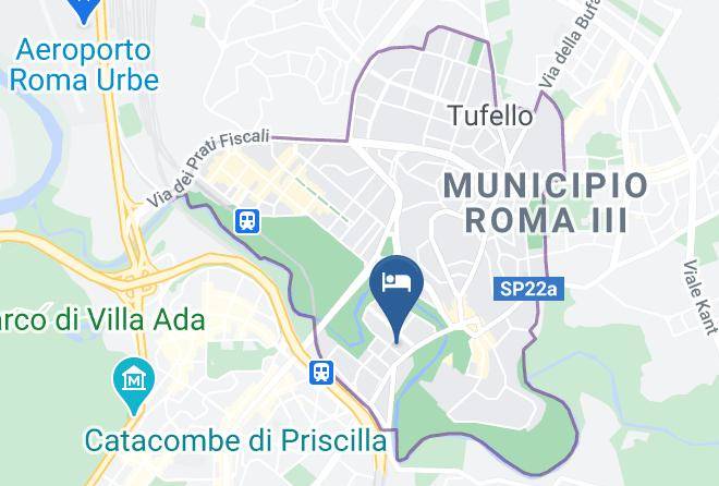 Bed&breakfast Claudia A Roma Map