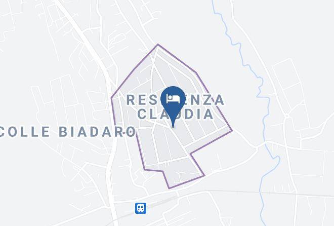 Bed&breakfast Claudius Map