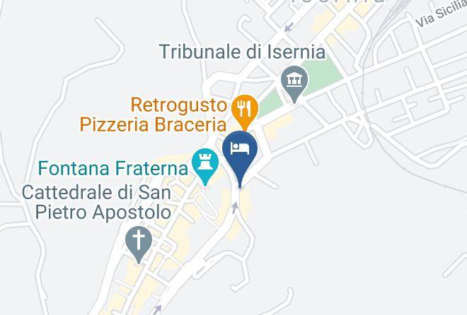 Isernia - Bed&breakfast Gli Orti Maps