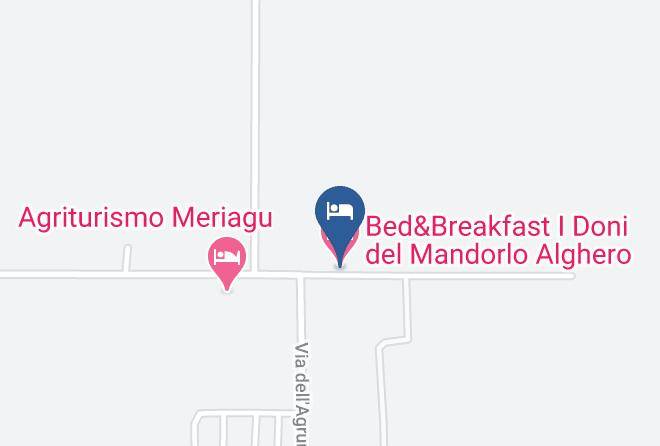Sassari - Bed&breakfast I Doni Del Mandorlo Alghero Maps