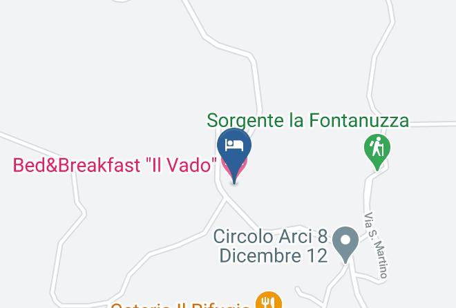Florence - Bed&breakfast Il Vado Maps
