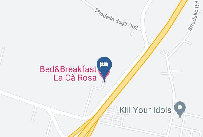 Modena - Bed&breakfast La Ca Rosa Maps