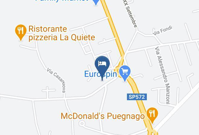 Brescia - Bed&breakfast La Petite Maison Maps
