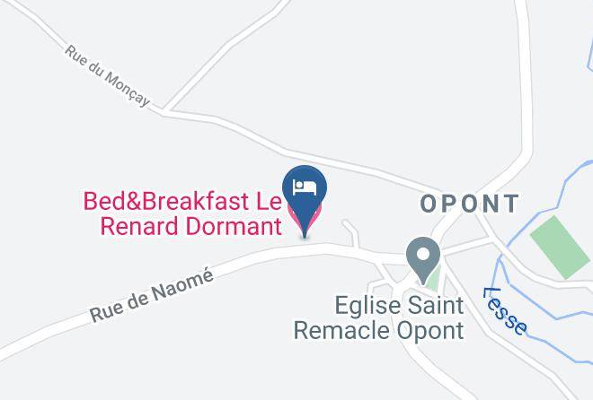 Bed&breakfast Le Renard Dormant Map