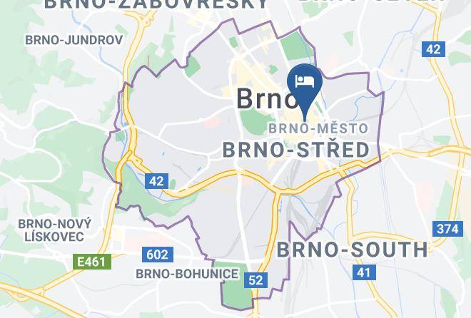 Brno - Bed&breakfast Placzek Maps