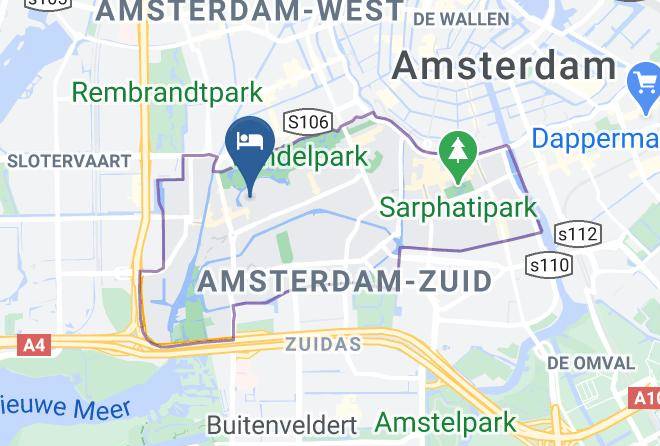 Amsterdam - Bed&breakfast Prins Hendrik Maps