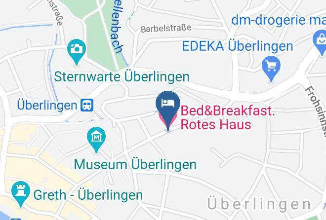 Bodenseekreis - Bed&breakfast Rotes Haus Maps