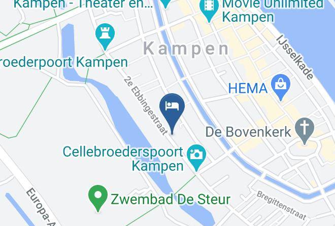 Kampen - Bed&breakfast Tussen De Poorten Maps