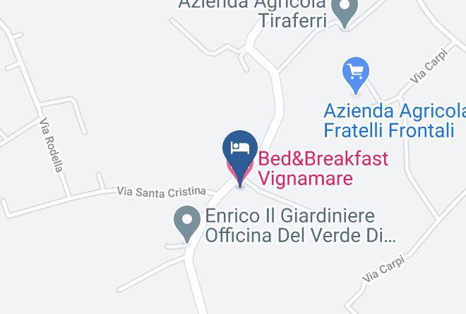 Rimini - Bed&breakfast Vignamare Maps
