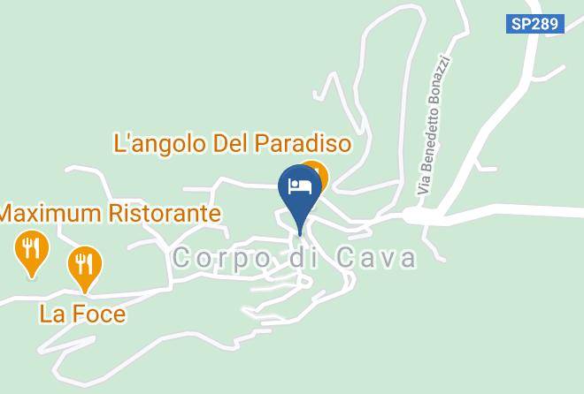 Bedebreakfastilys In Costiera Amalfitana Map